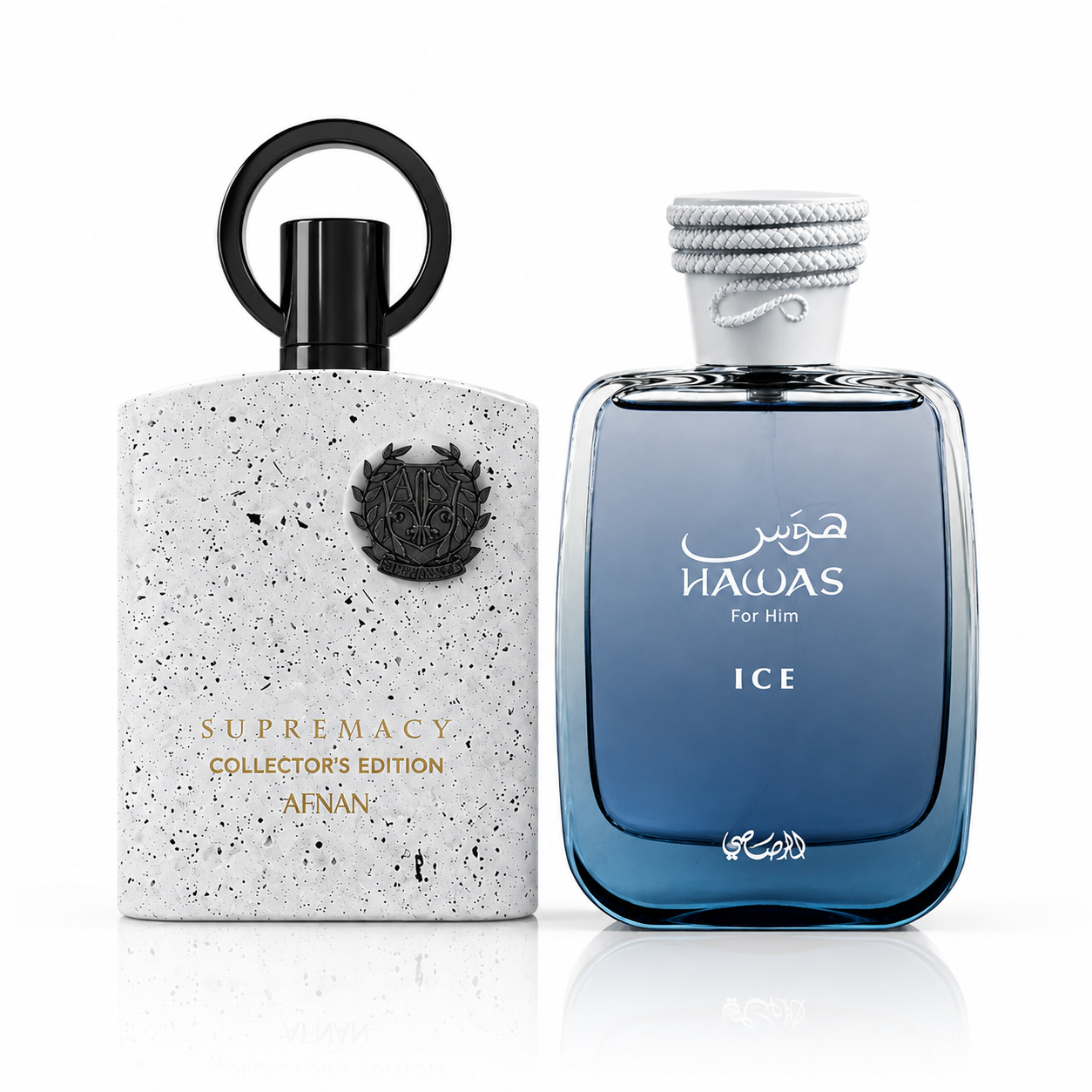 Rasasi Hawas Ice & Afnan Supremacy Collector's Edition Bundle