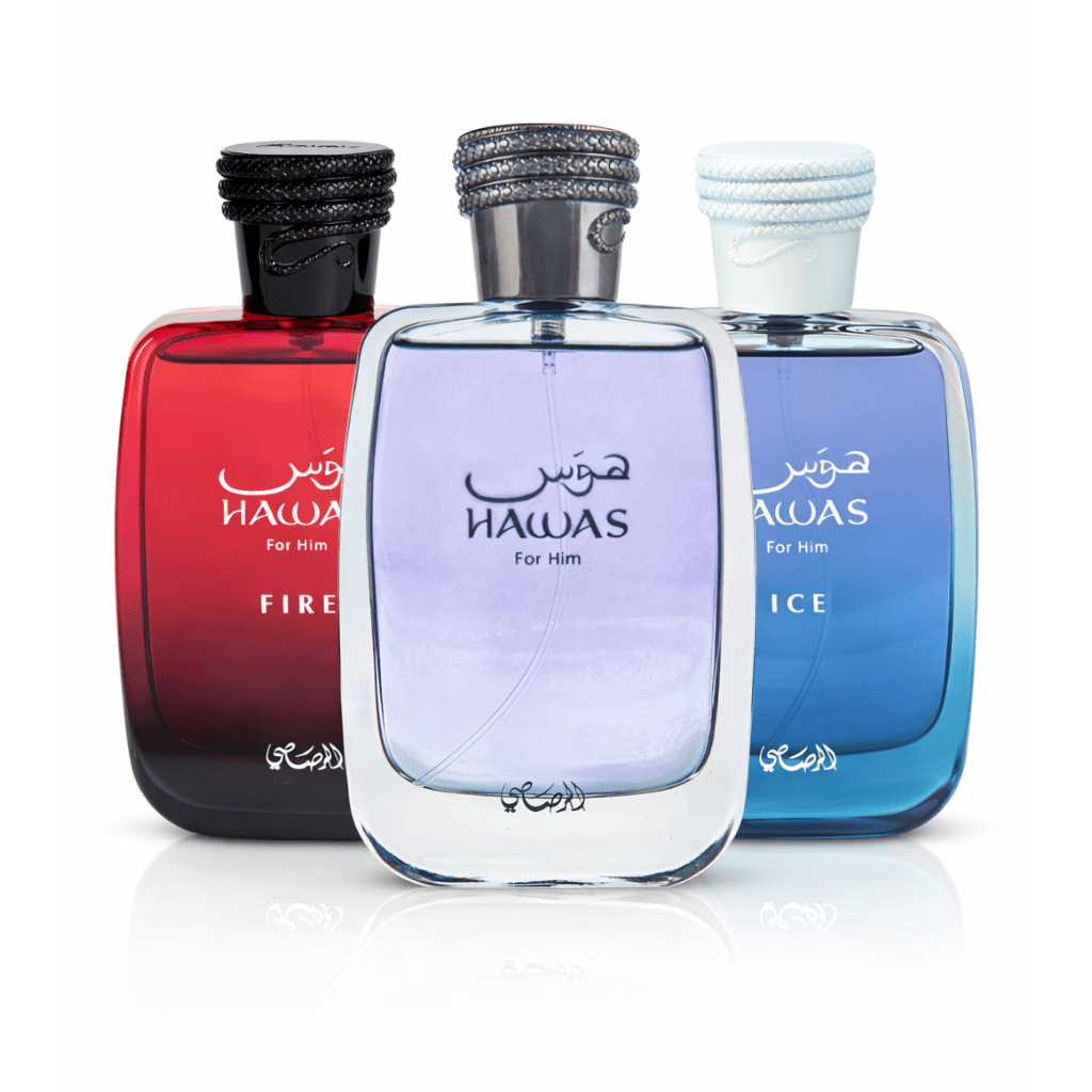 Rasasi - Rasasi Hawas Fire, Hawas, and Hawas Ice Bundle - 